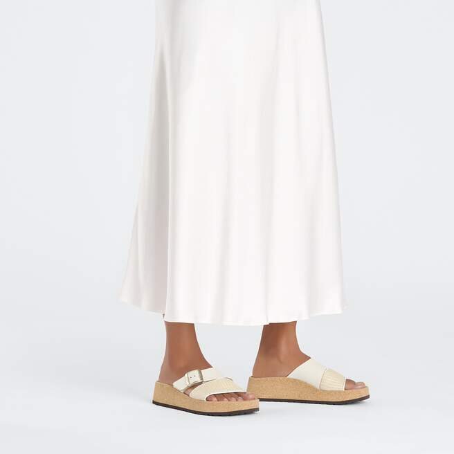 Almina Raffia Natural Leather Synthetics Almina Raffia Natural Leather Synthetics