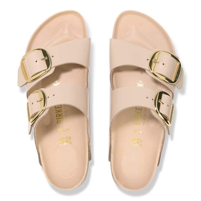 Arizona Big Buckle Natural Leather Patent Arizona Big Buckle Natural Leather Patent