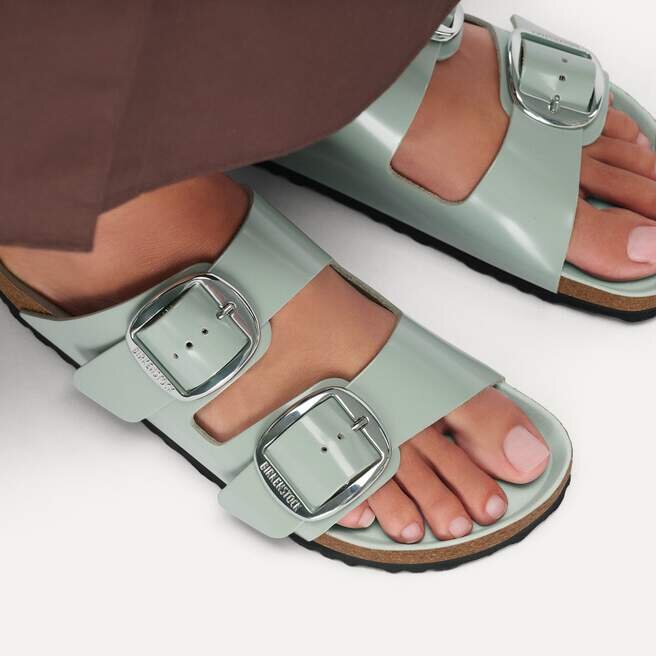 Arizona Big Buckle Natural Leather Patent Arizona Big Buckle Natural Leather Patent