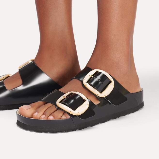 Arizona Big Buckle Natural Leather Patent Arizona Big Buckle Natural Leather Patent