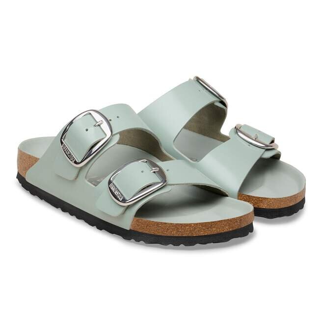 Arizona Big Buckle Natural Leather Patent Arizona Big Buckle Natural Leather Patent