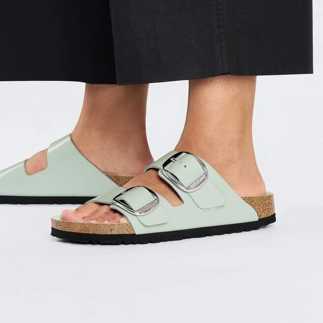Arizona Big Buckle Natural Leather Patent Arizona Big Buckle Natural Leather Patent