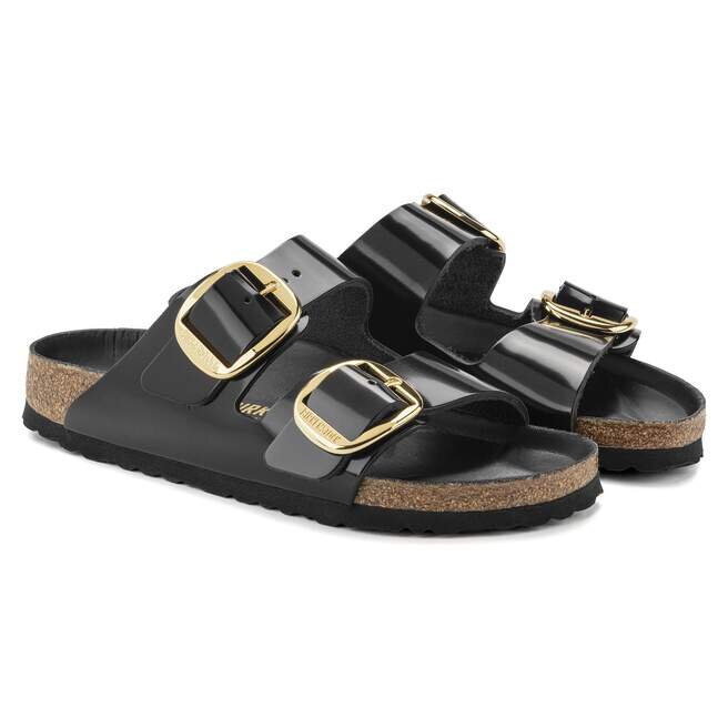 Arizona Big Buckle Natural Leather Patent Arizona Big Buckle Natural Leather Patent
