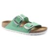 Arizona Big Buckle Nubuck Leather Bold Jade Arizona Big Buckle Nubuck Leather Bold Jade