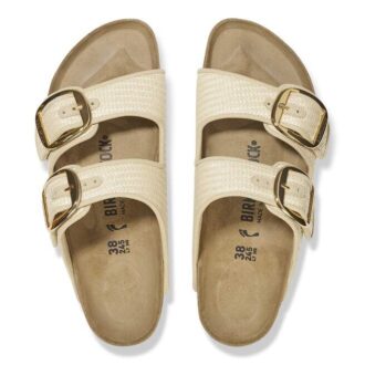 Arizona Big Buckle Raffia Textile