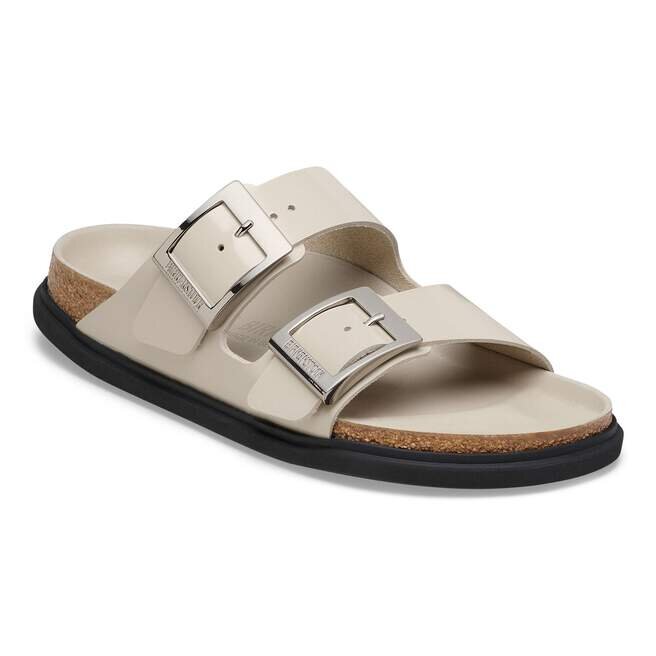 Arizona Droplet Buckle Natural Leather Patent Arizona Droplet Buckle Natural Leather Patent