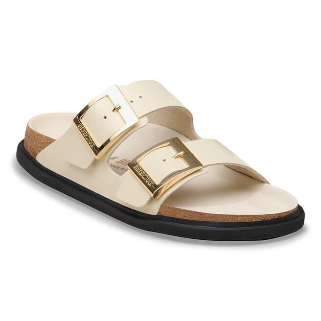 Arizona Droplet Buckle Natural Leather Patent Arizona Droplet Buckle Natural Leather Patent