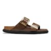 Arizona Droplet Buckle Natural Leather Patent Arizona Droplet Buckle Natural Leather Patent