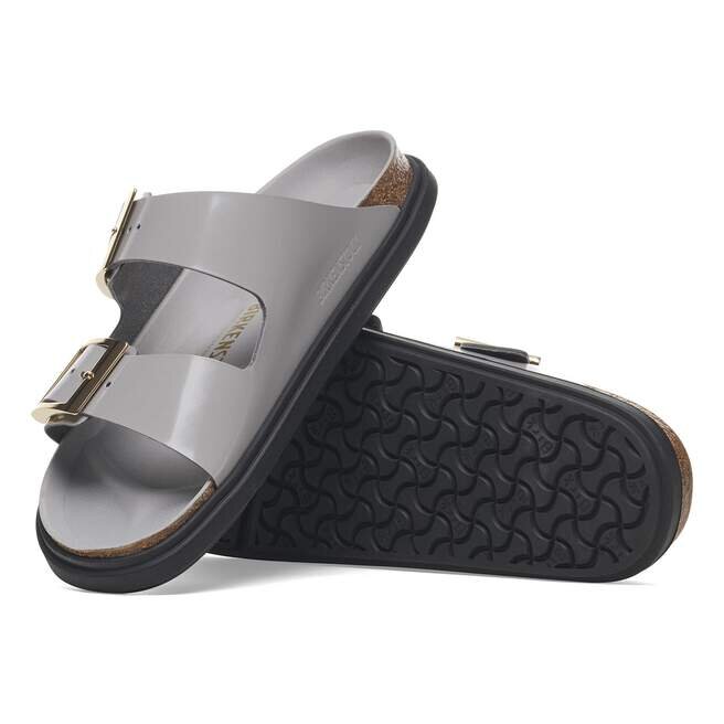 Arizona Droplet Buckle Natural Leather Patent Arizona Droplet Buckle Natural Leather Patent