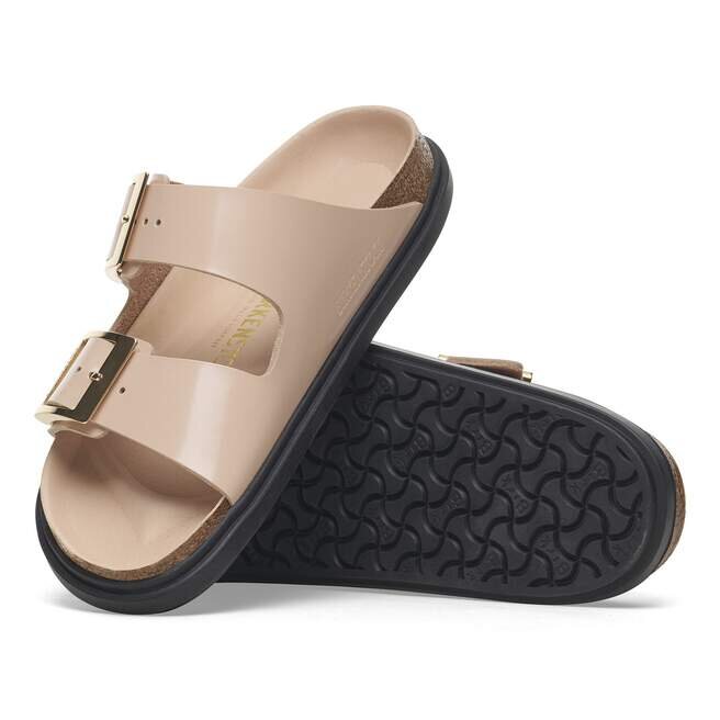 Arizona Droplet Buckle Natural Leather Patent Arizona Droplet Buckle Natural Leather Patent