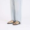 Arizona Droplet Buckle Natural Leather Patent Arizona Droplet Buckle Natural Leather Patent