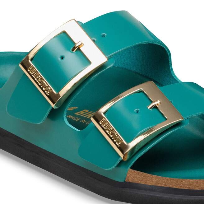 Arizona Droplet Buckle Natural Leather Patent Arizona Droplet Buckle Natural Leather Patent