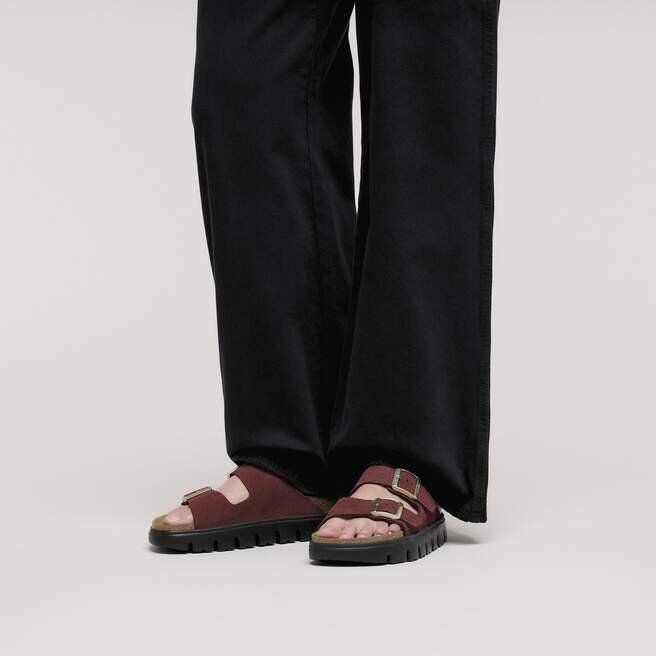 Arizona Platform Suede Leather Arizona Platform Suede Leather