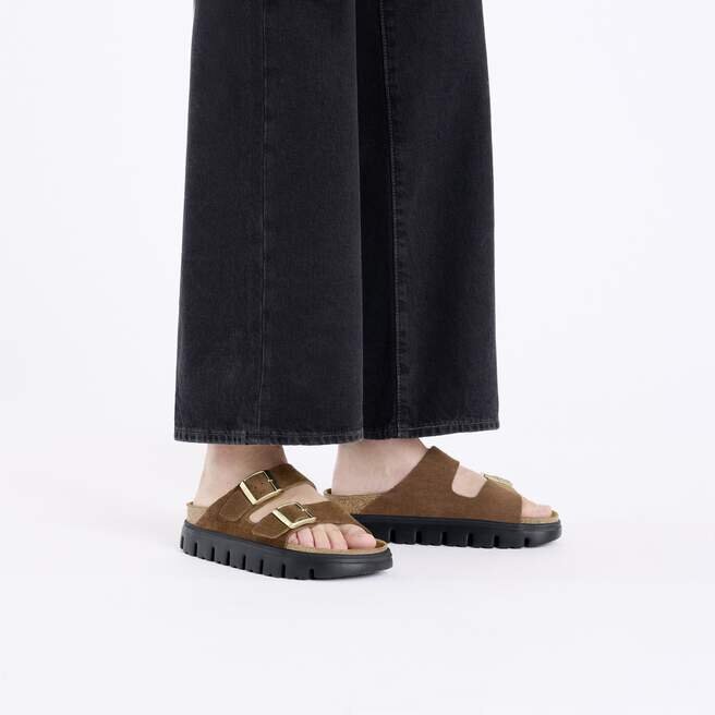 Arizona Platform Suede Leather Arizona Platform Suede Leather