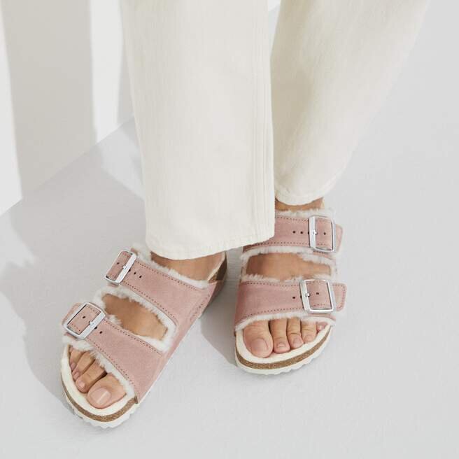 Arizona Shearling Suede Leather Arizona Shearling Suede Leather