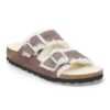 Arizona Shearling Suede Leather-Shearling Faded Purple Arizona Shearling Suede Leather-Shearling Faded Purple
