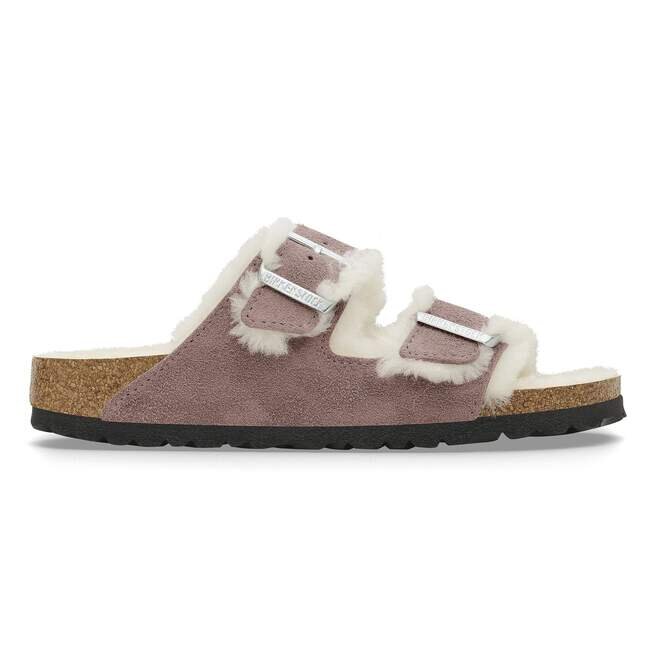 Arizona Shearling Suede Leather-Shearling Faded Purple Arizona Shearling Suede Leather-Shearling Faded Purple