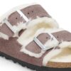 Arizona Shearling Suede Leather-Shearling Faded Purple Arizona Shearling Suede Leather-Shearling Faded Purple