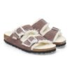 Arizona Shearling Suede Leather-Shearling Faded Purple Arizona Shearling Suede Leather-Shearling Faded Purple