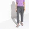 Arizona Shearling Suede Leather-Shearling Plaid White