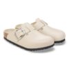 Boston Big Buckle Natural Leather