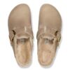 Boston Big Buckle Shearling Natural Leather Oiled