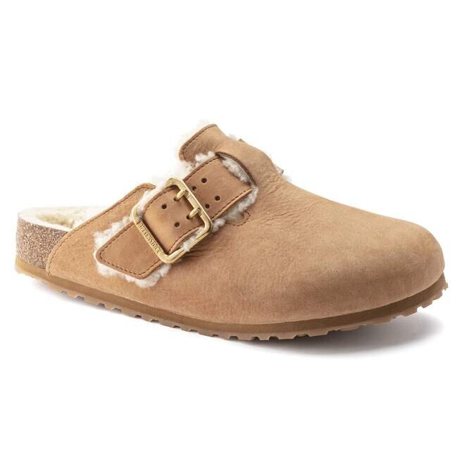 Boston Bold Shearling Natural Leather Boston Bold Shearling Natural Leather