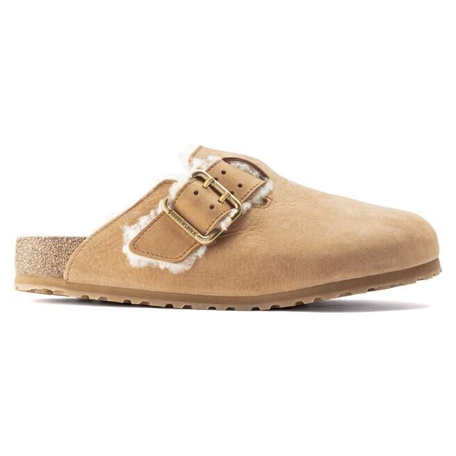 Boston Bold Shearling Natural Leather Boston Bold Shearling Natural Leather