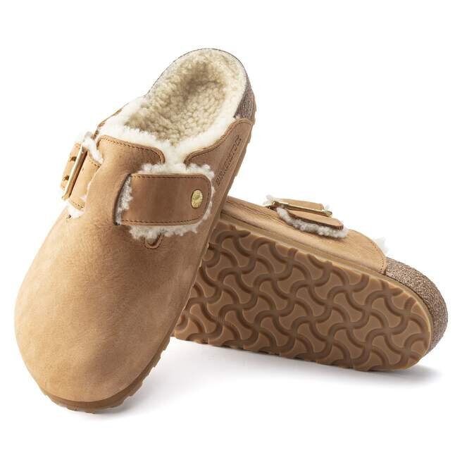 Boston Bold Shearling Natural Leather Boston Bold Shearling Natural Leather