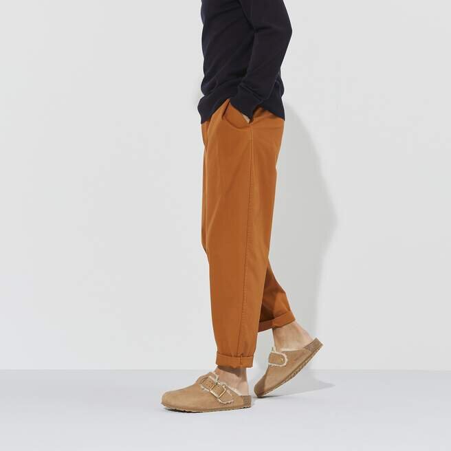 Boston Bold Shearling Natural Leather Boston Bold Shearling Natural Leather