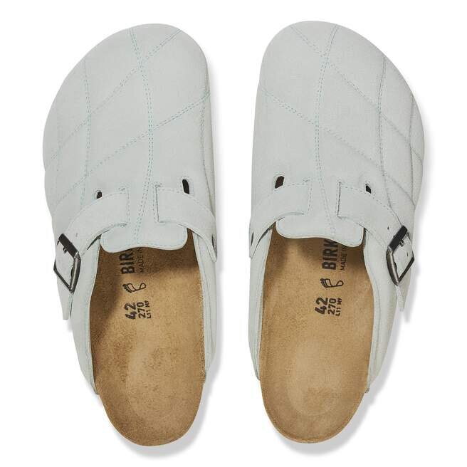 Boston Quilted Suede Leather Boston Quilted Suede Leather