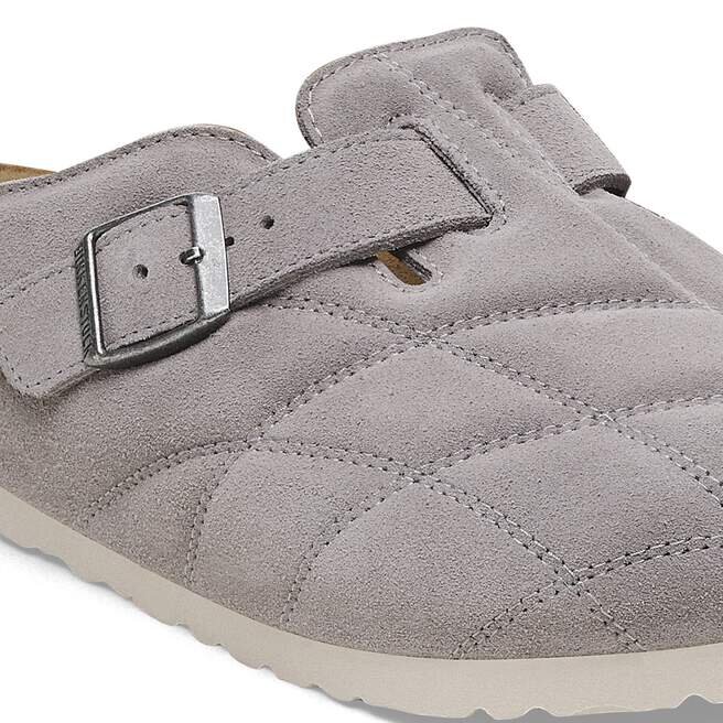 Boston Quilted Suede Leather Boston Quilted Suede Leather