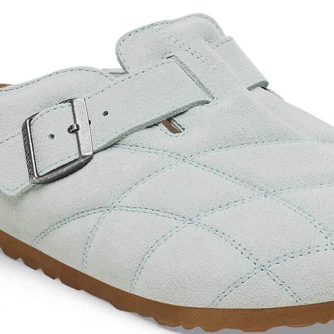 Boston Quilted Suede Leather Boston Quilted Suede Leather