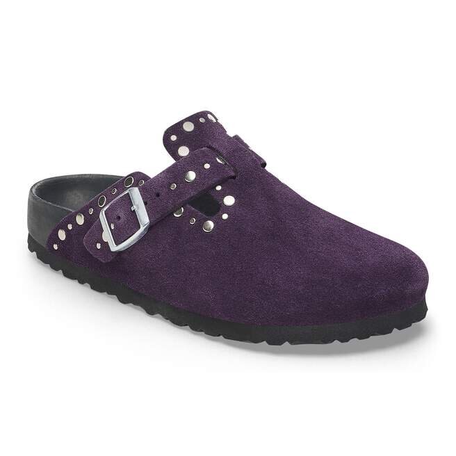 Boston Rivet Suede Leather Boston Rivet Suede Leather
