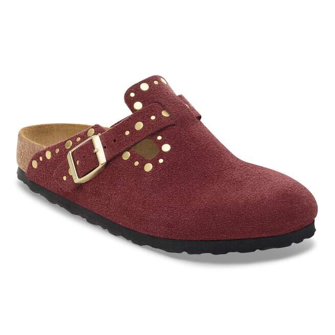 Boston Rivet Suede Leather Boston Rivet Suede Leather