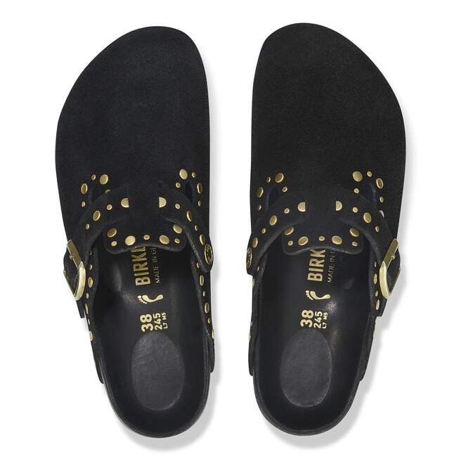 Boston Rivet Suede Leather Boston Rivet Suede Leather