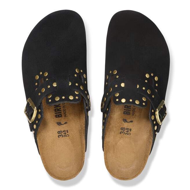 Boston Rivet Suede Leather Boston Rivet Suede Leather