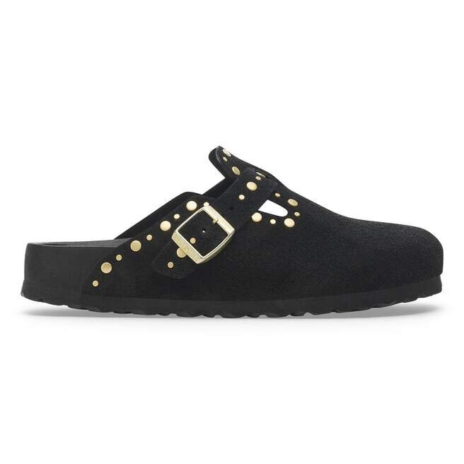 Boston Rivet Suede Leather Boston Rivet Suede Leather