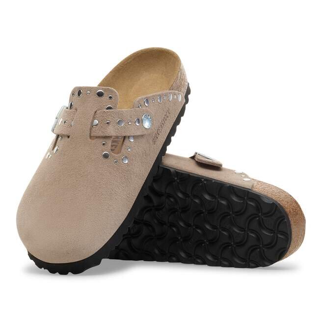 Boston Rivet Suede Leather Boston Rivet Suede Leather