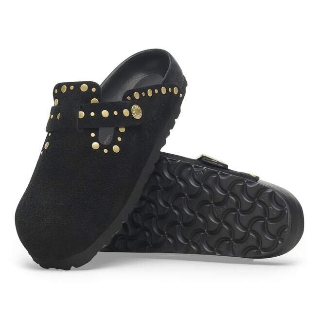 Boston Rivet Suede Leather Boston Rivet Suede Leather