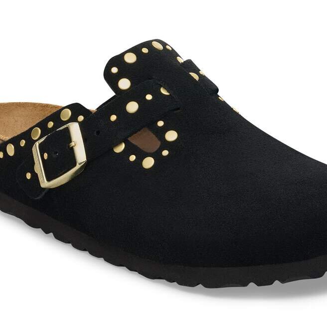 Boston Rivet Suede Leather Boston Rivet Suede Leather