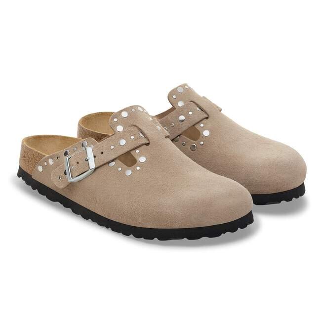Boston Rivet Suede Leather Boston Rivet Suede Leather
