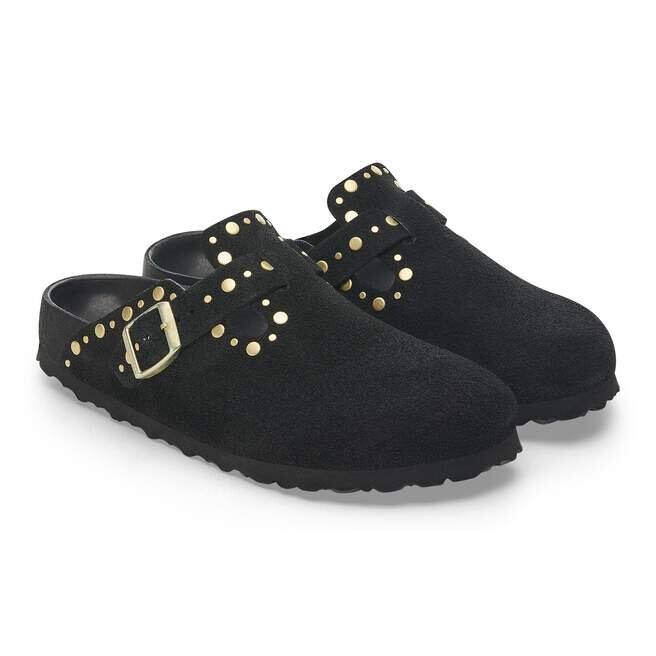 Boston Rivet Suede Leather Boston Rivet Suede Leather