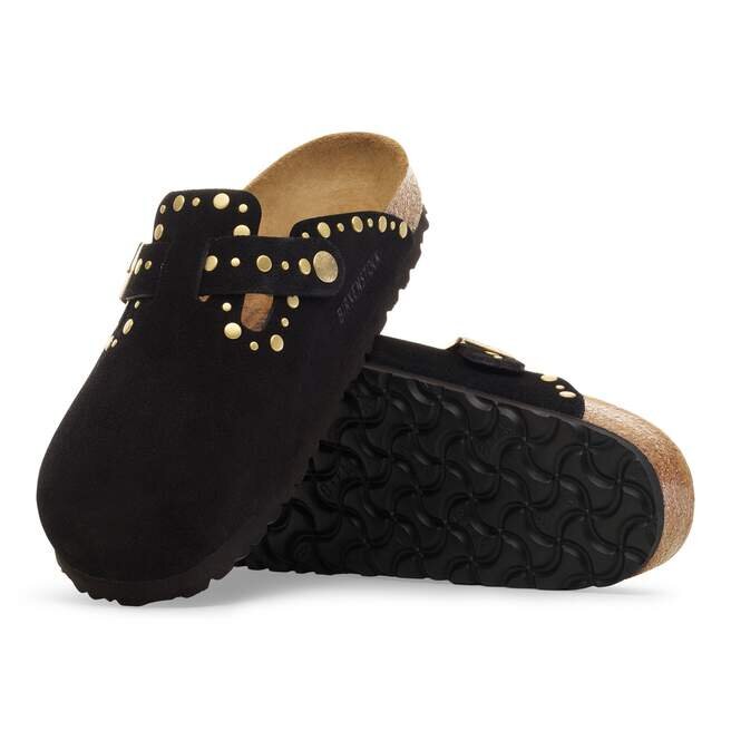 Boston Rivet Suede Leather Boston Rivet Suede Leather