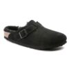 Boston Shearling Suede Leather Boston Shearling Suede Leather
