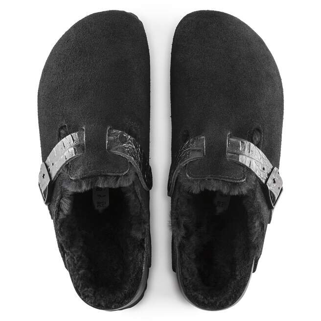 Boston Shearling Suede Leather Boston Shearling Suede Leather