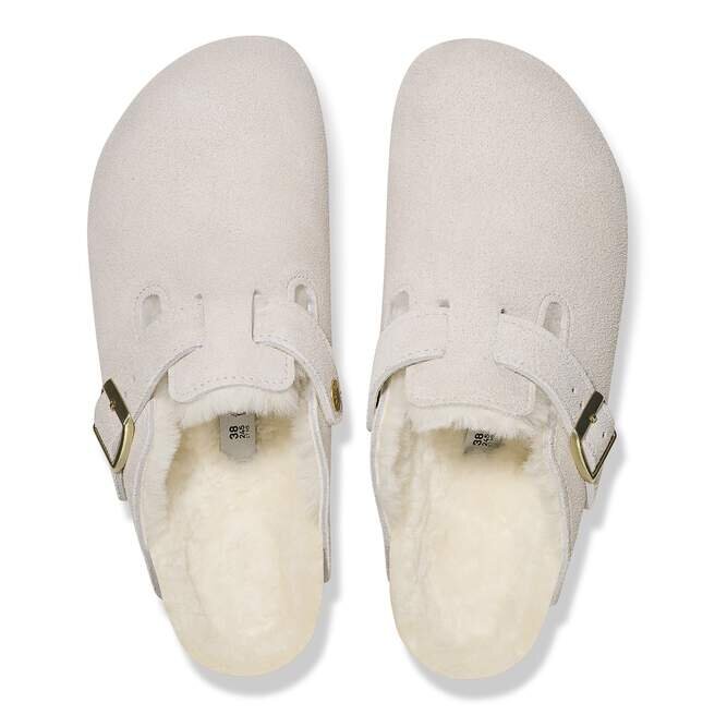 Boston Shearling Suede Leather Boston Shearling Suede Leather