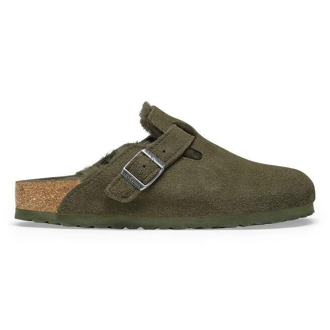 Boston Shearling Suede Leather Boston Shearling Suede Leather
