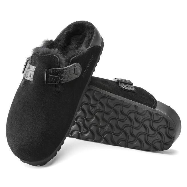 Boston Shearling Suede Leather Boston Shearling Suede Leather