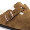 Boston Shearling Suede Leather Boston Shearling Suede Leather